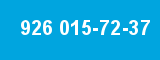 926 015-72-37 926 015-72-37